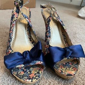 Floral High Heels by Rampage